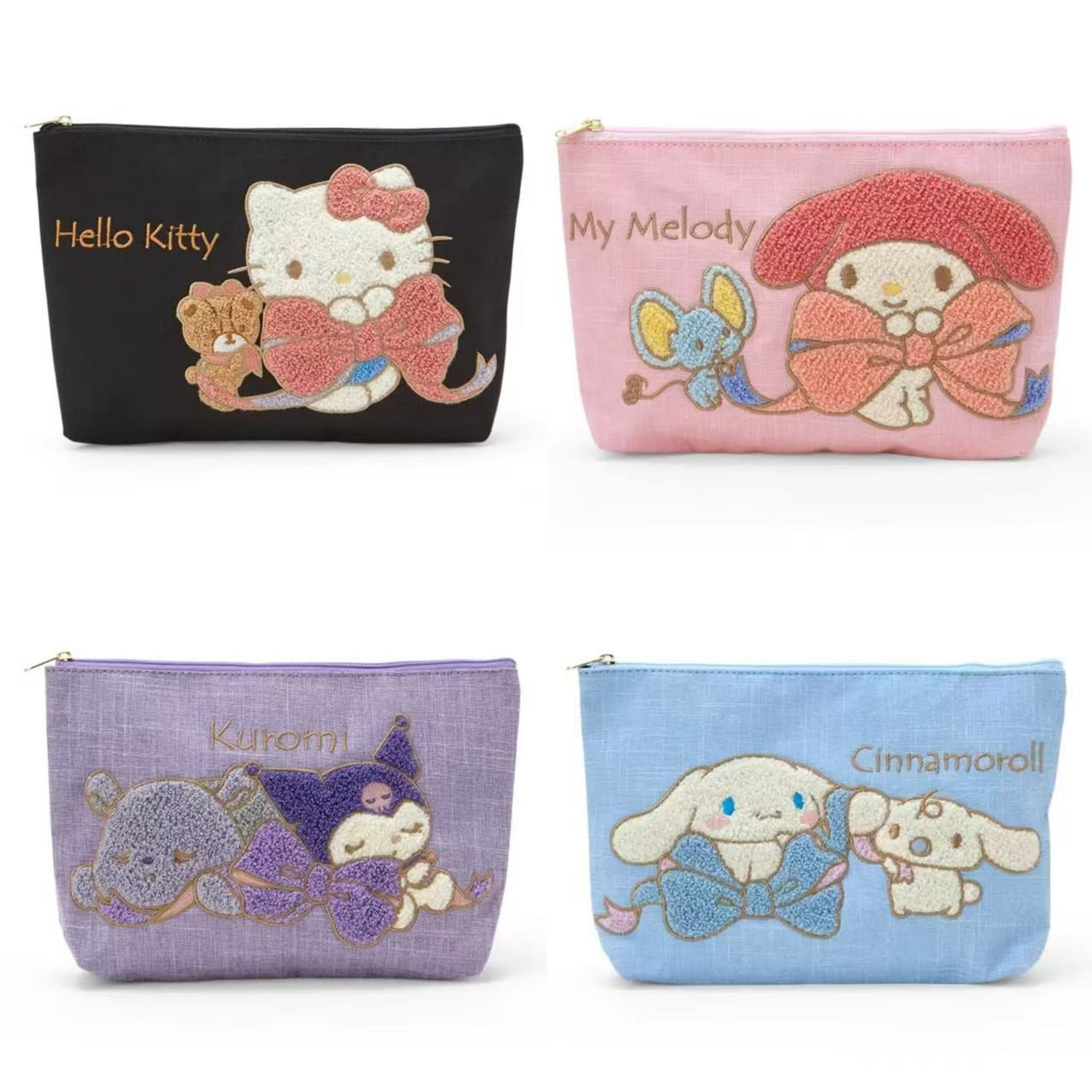 10個セット キティ刺繍化粧ポーチ キャラクター可愛い女の子メレディ収納バッグ 253,722円