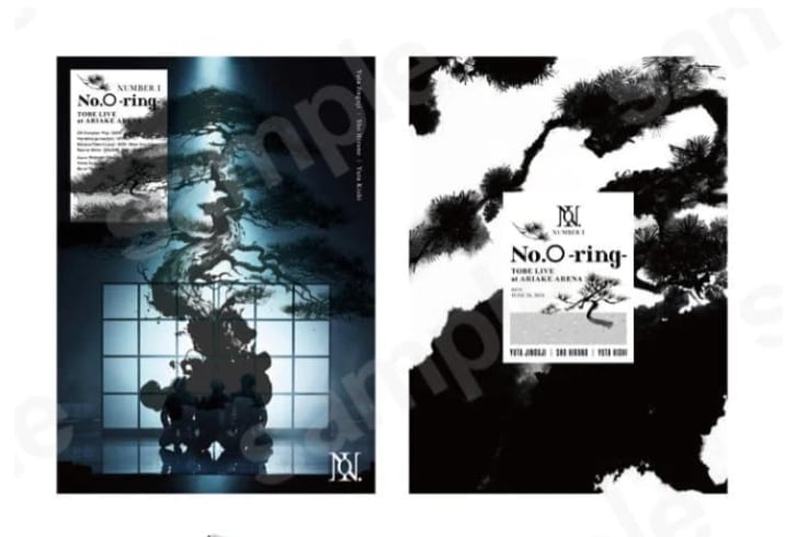 Number_i 「TOBE LIVE at ARIAKE ARENA 2024 No.O -ring-」 初回限定盤 & 通常盤 Blu-ray 【2形態セット】