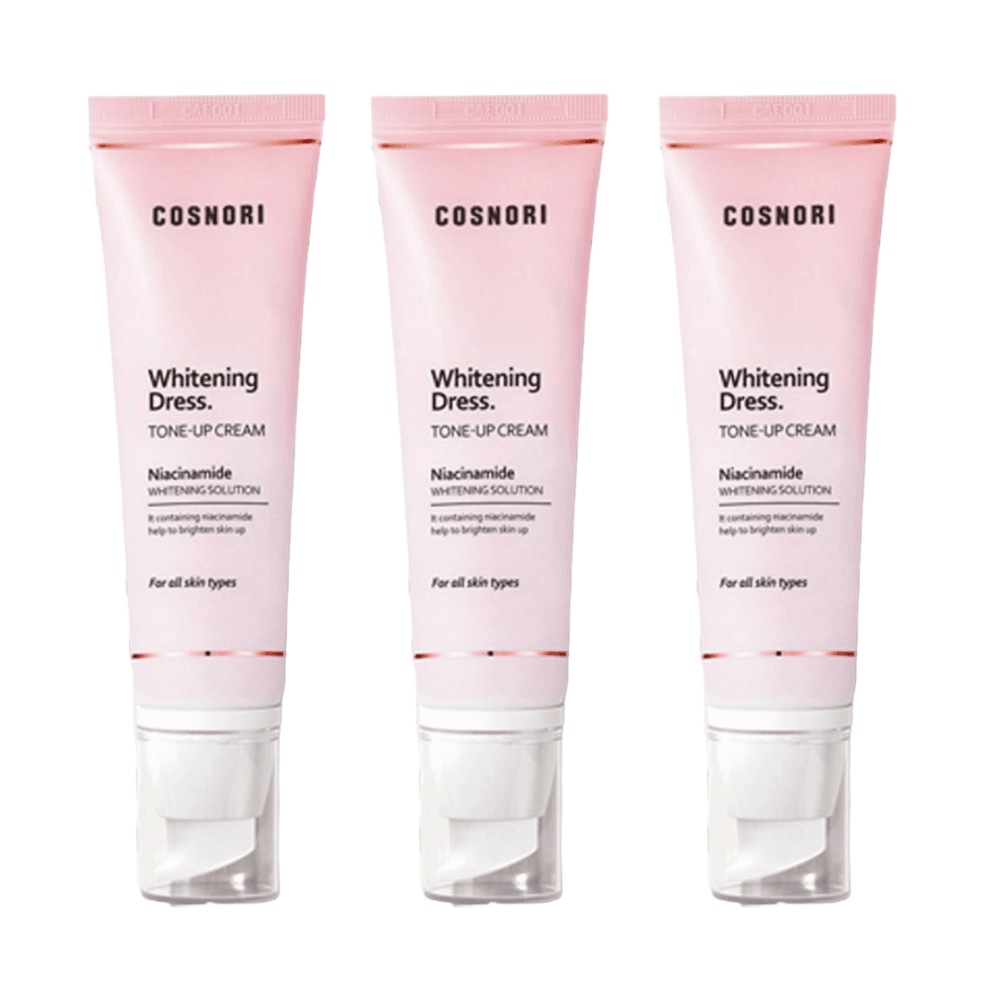 ホワイトニング ドレス トーンアップクリーム 50ml 3個