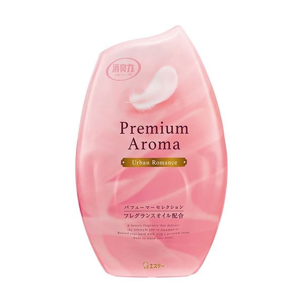 (まとめ)エステー お部屋の消臭力 PremiumAroma アーバンロマンス 400ml 1個10セット
