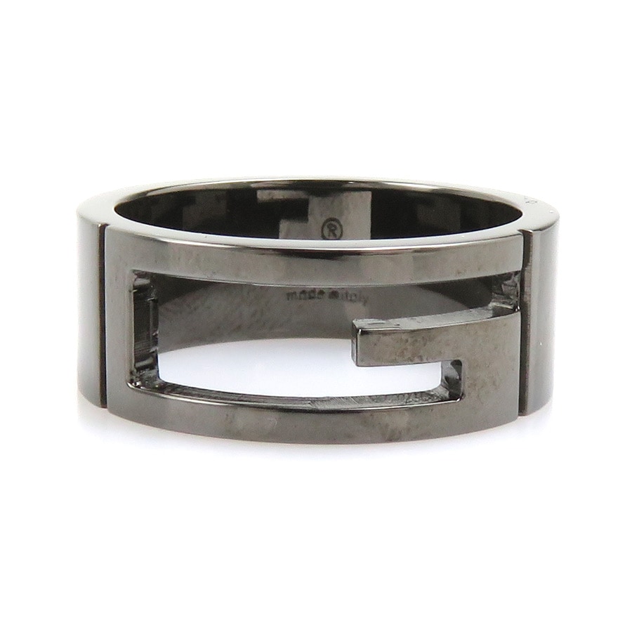 グッチ GUCCI リング・指輪 シルバー925 ガンメタル メンズ 15号 56478a
