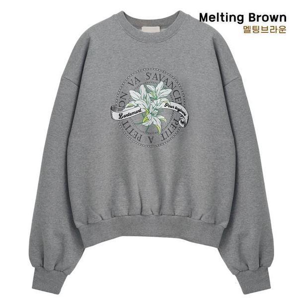 女性用ルーズフィットマンツーマンTシャツ PG25