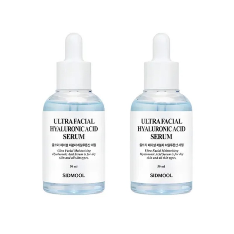 [1+1] ウルトラ フェイシャル モイスチャライジング 低分子ヒアルロン酸 セラム 50ml+50ml 4,914円
