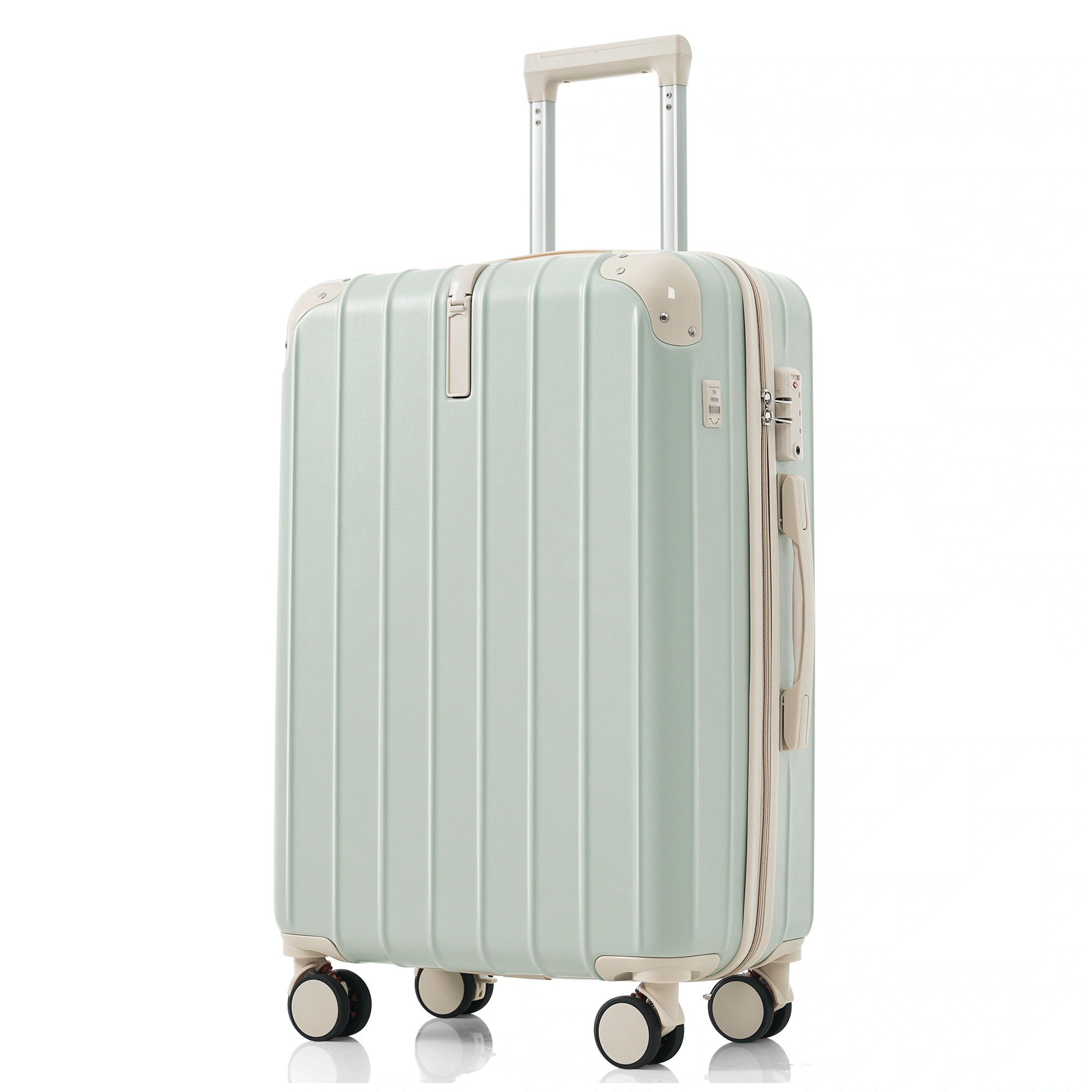 【218】スーツケース Lサイズ ダブルキャスター ストッパー付き フック USBポートスマホスタンド ドリンクホルダー TSAロック 海外 修学旅行 合宿 ビジネス出張 女性 男性 軽量 大容量 静