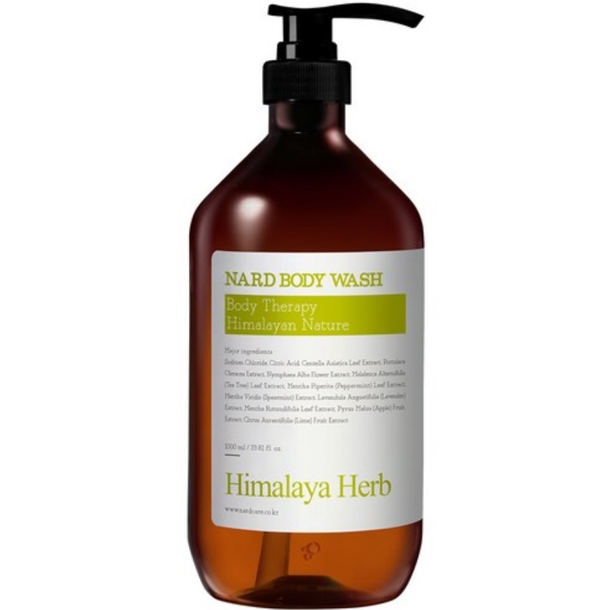 ブーケガルニーボディウォッシュ レモンミント, 1000ml*1ea (さわやかな香り/ボディケア/ボディ保湿/ 大容量ボディウォッシュ)