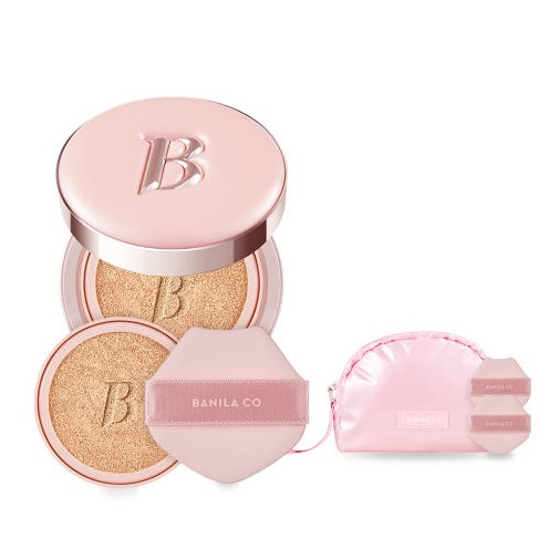 エッセンススキンピンククッション 12G+レフィル12G SET (贈呈: ピンクポーチ+専用パフ2P)