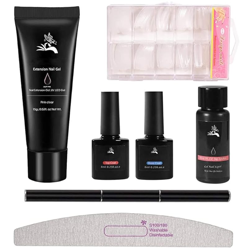 Saviland ジェルネイルセット 33点 初心者 ベースコートとトップコート