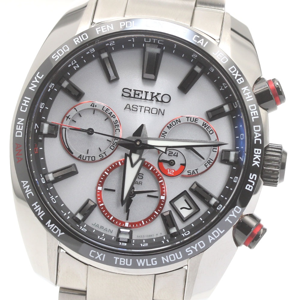 セイコー SEIKO SBXC081/5X53-0BE0 アストロン 大谷翔平限定モデル 限定1700本 ソーラー電波 メンズ 美品 箱・保証書付き_875879【中古】