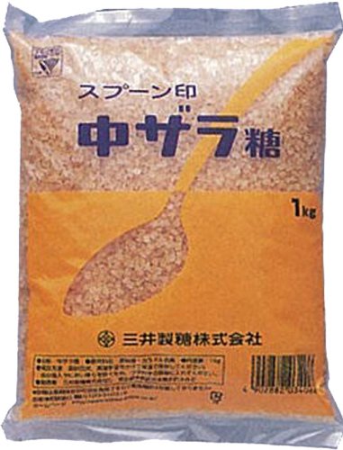 スプーン印 中ザラ糖 1kg20袋