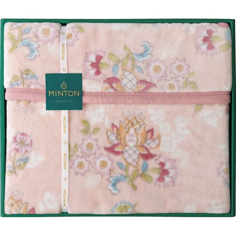 ポリエステル毛布 ピンク