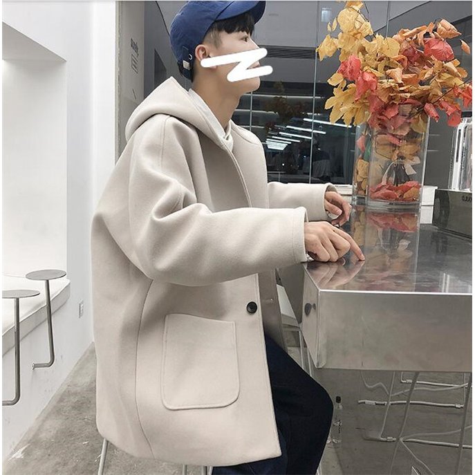 ダッフルコート メンズ コート フード付き ウール混 カジュアル ラシャ ピーコート 秋冬 紳士服 5,149円