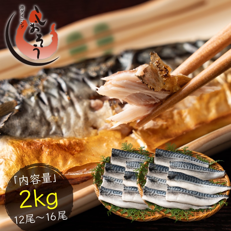さば 無添加 無塩 トロさば サバ 鯖 約2kg(12-16尾）トロ鯖 海鮮 天然 美味しい 魚 魚介 海産物 おかず おつまみ