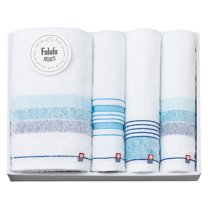 今治 Fulufu SELECT（フルフセレクト） タオルセット 4,510円