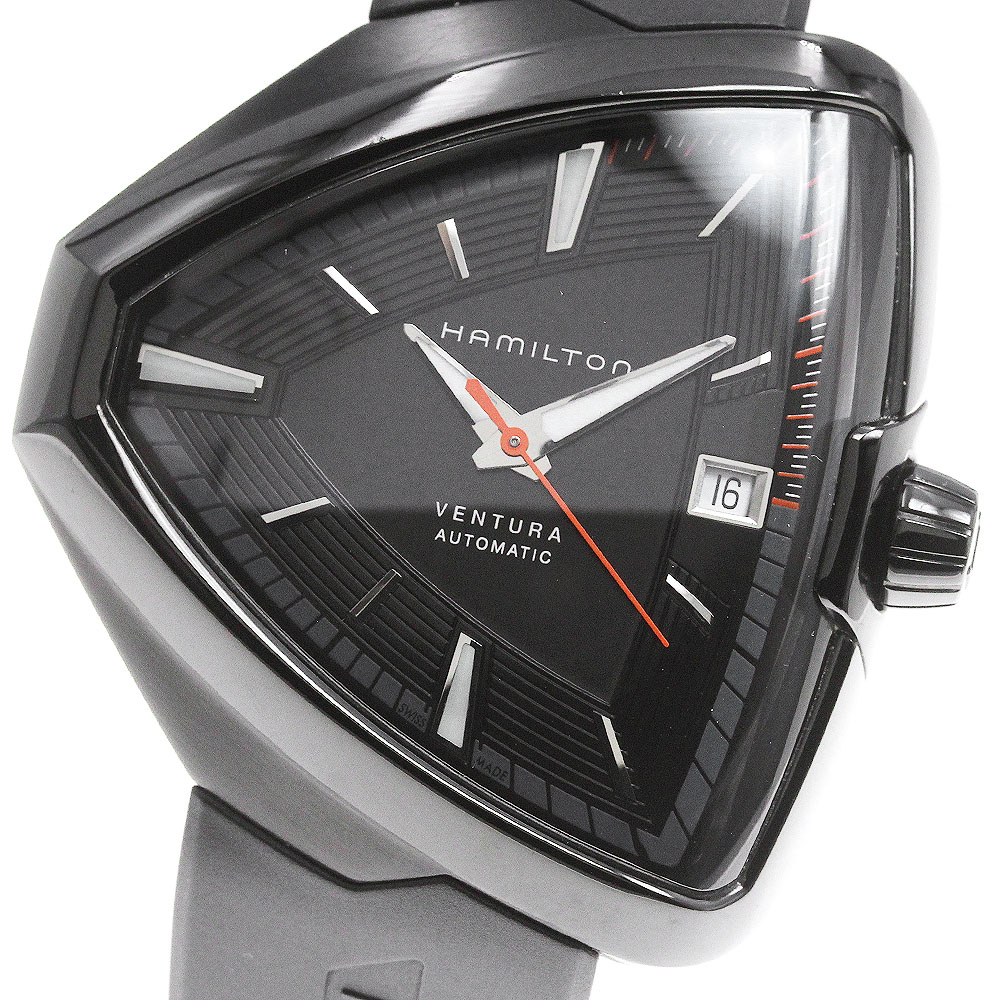 ハミルトン HAMILTON H245850 ベンチュラ エルヴィス80 デイト 自動巻き メンズ 美品 _839221【中古】