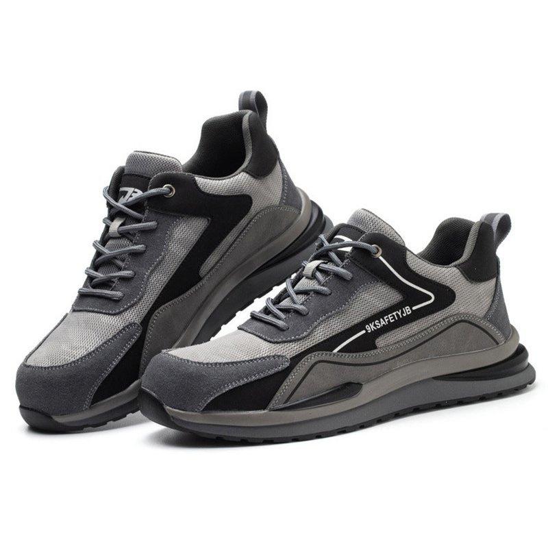 安全靴 メンズ おしゃれ つま先保護安全靴 ケブラー中底 ミッドソール 通気性 スニーカー風安全靴 幅広 おしゃれ 大きいサイズ 耐滑 疲れない