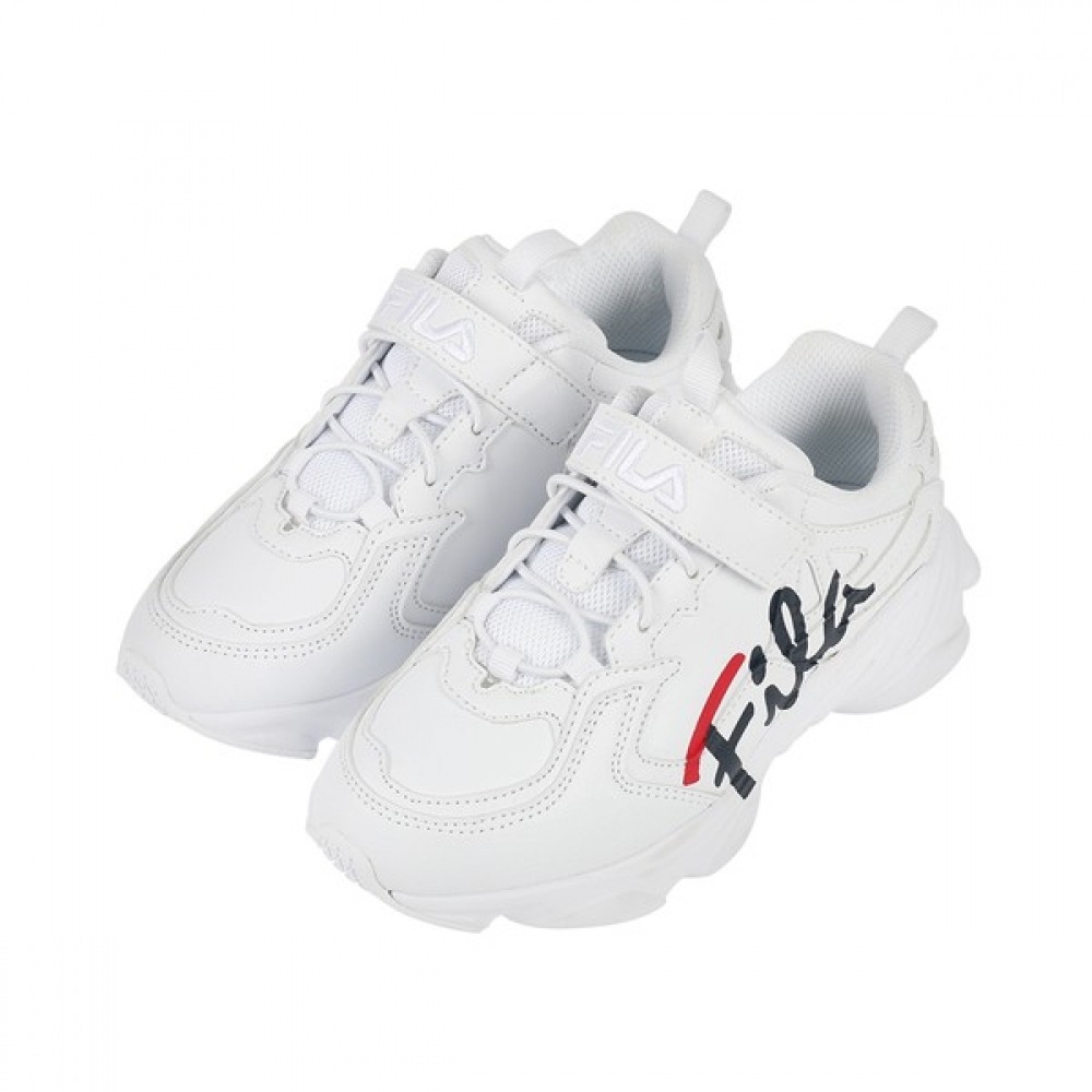 [トゥーボックス] フィラキッズスキッパーキッズホワイト FLYCA3TSSR11WHT