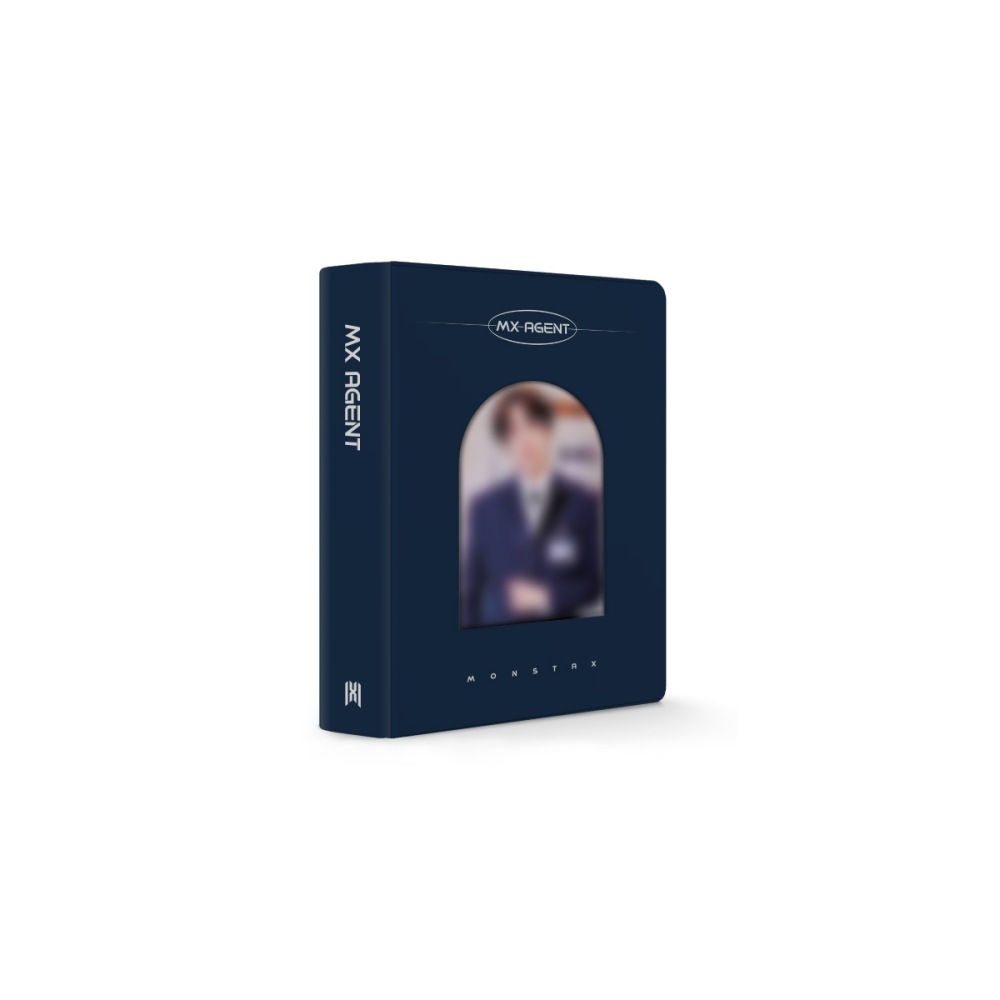 （フォトカードalbum新商）MONSTA X MONSTA X MX AGENT 6TH FANCLUB CONCERT GOODS PHOTOCARD ALBUM