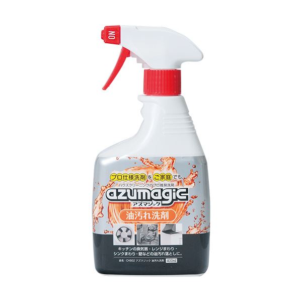 （まとめ）アズマ工業 アズマジック 油汚れ洗剤CH862 400ml 1本[x5セット]