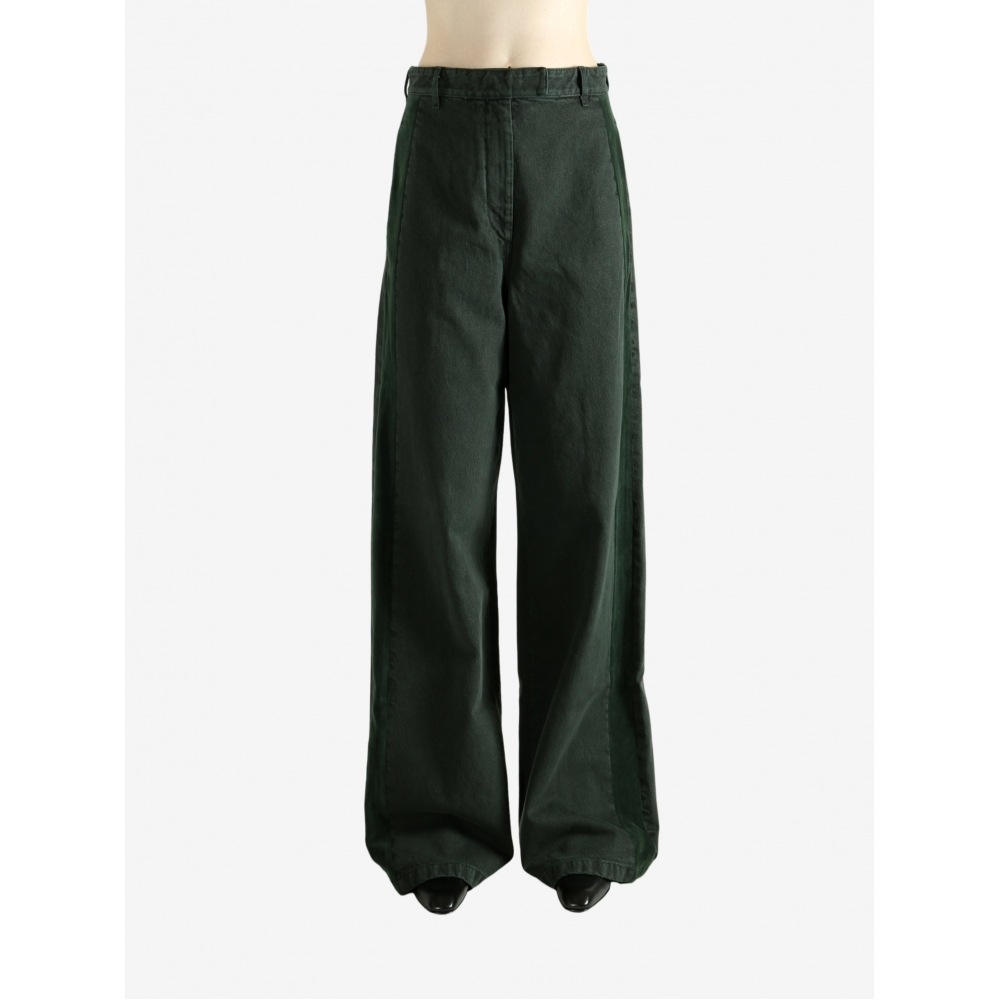 ドリーズ・ヴァン・ノッテン染めデニムパンツ 252-010958-2397-508