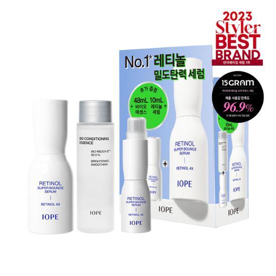 IOPE アイオペ レチノール スーパーバウンス セラム30ml企画(+セラム10ml+バイオエッセンス48ml)