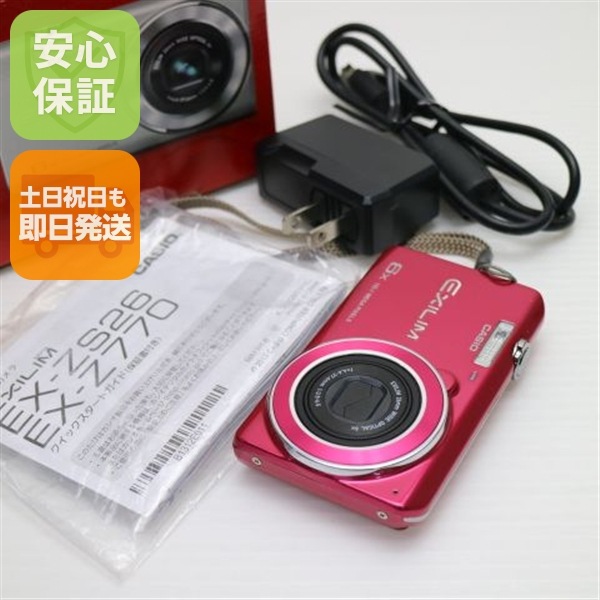 超美品 EX-Z770 レッド デジカメ CASIO 144