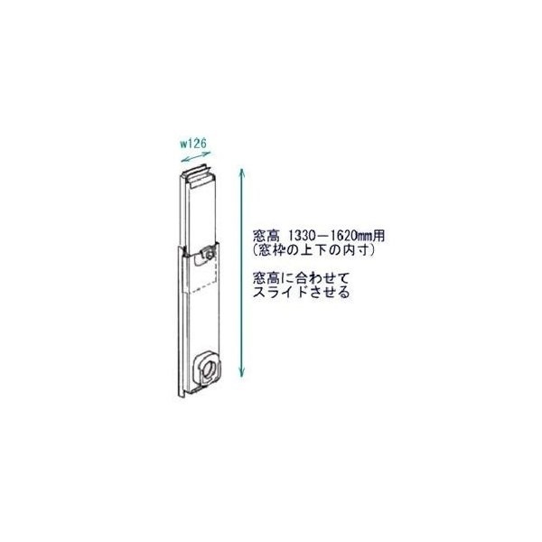 コロナ どこでもクーラー用長窓用ダクトパネル HDP-100M