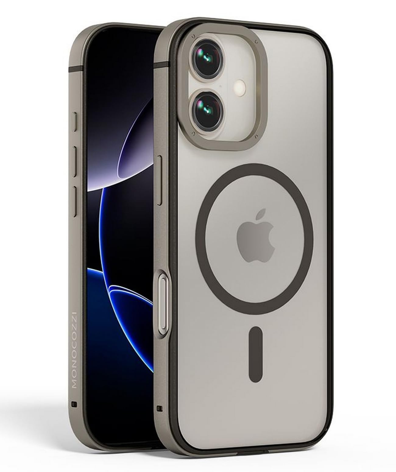 【MONOCOZZI】 iPhone 17 対応 ケース MagSafe 対応 耐衝撃 クリア スマホケース カメラ レンズ 保護 マグセーフ 透明 頑丈 携帯ケース [ iPhone17 アイフォン