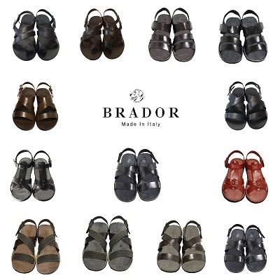 Made in Italyの高級ハンドメードブランドBardor数量限定の超特価企画メンズサンダル本革サンダル名品レザーサンダルBardor！!
