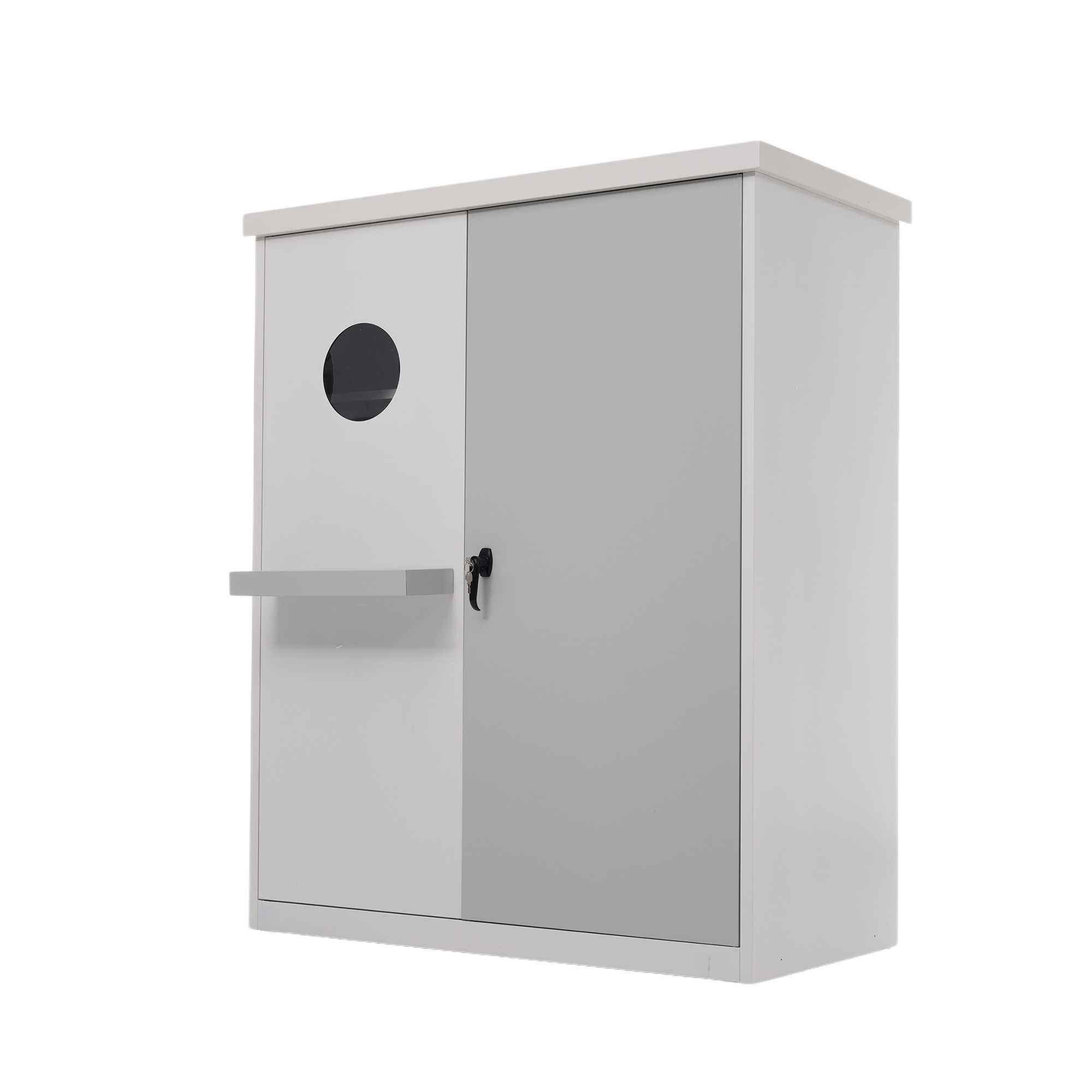 [国内発送,送料無料]戸外収納庫 倉庫 大型物置 屋外 防水/耐侯 収納可能 ガーデン/庭/田畑/農場 頑丈 大容量 専用キー付き 小物ケース付き123*61*150cm 23,793円