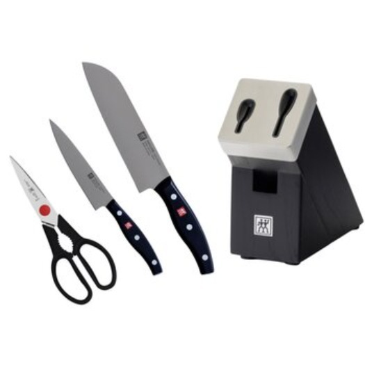 【倉庫直送】　ツヴィリング ポルックス セルフシャープニング ナイフブロックセット 4点セット 10,043円