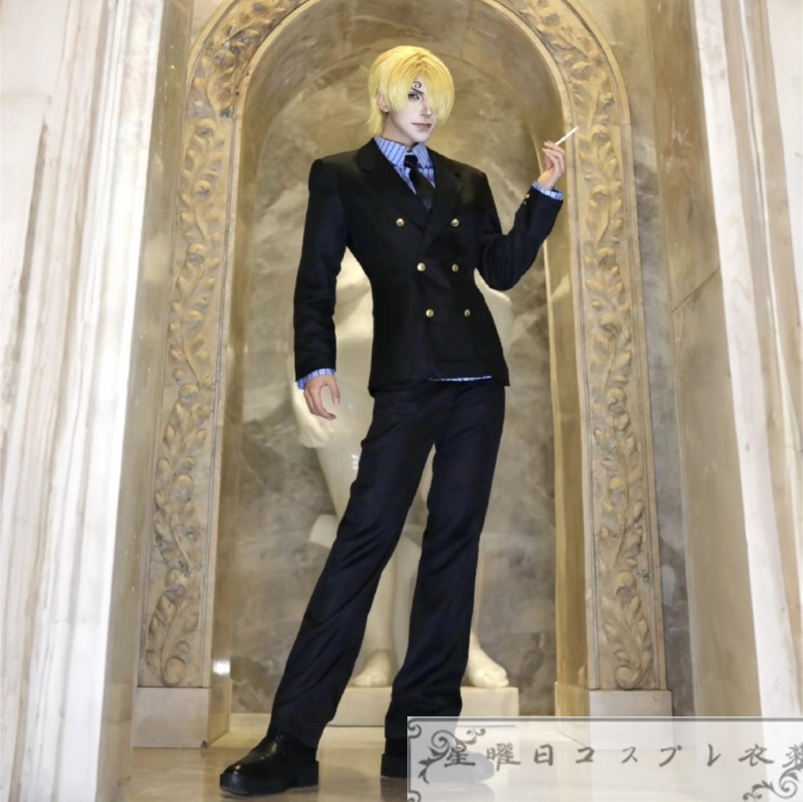 在庫品 ワンピース サンジ コスプレ衣装 コスチューム 変装 仮装