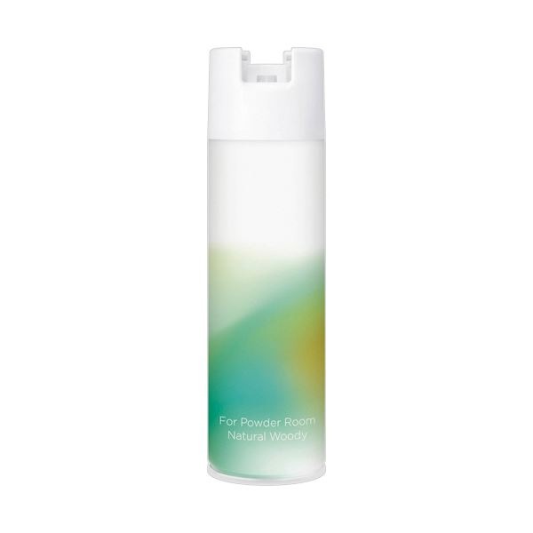 （まとめ） エステー 消臭力業務用 スプレータイプ For Powder Room ナチュラルウッディ 365mL 1本 [x10セット]