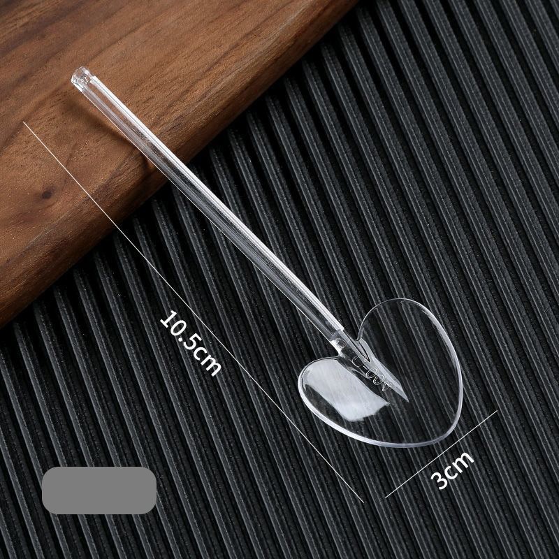 10点セットハート型 スプーン 100本セット 使い捨て ミニ プラスチック テイスティング スプーン 業務用 使い捨てプラスプーン プラスティックスプ