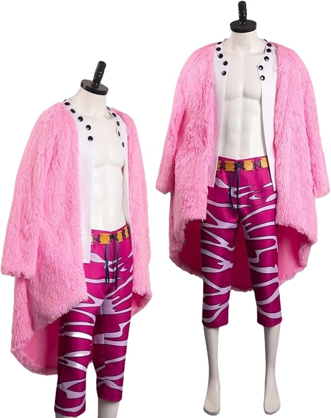 ドンキホーテ ドフラミンゴ コスプレ衣装 ONE PIECE ワンピース 王下七武海 コスプレ 文化祭 学園祭 クリスマス ハロウィン 祝日贈り物