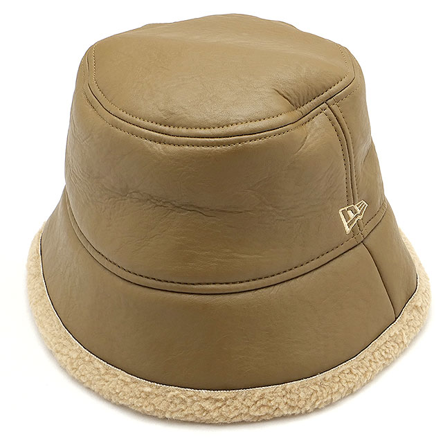 バケットハット エコファー＆エコレザー [14307397] Bucket-01 Sailor Brim メンズ・レディース 帽子 セーラーハット ブラウン