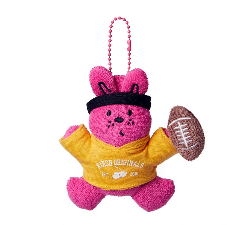 ウィティバニーラグビープレイヤーキーリング[ピンク]