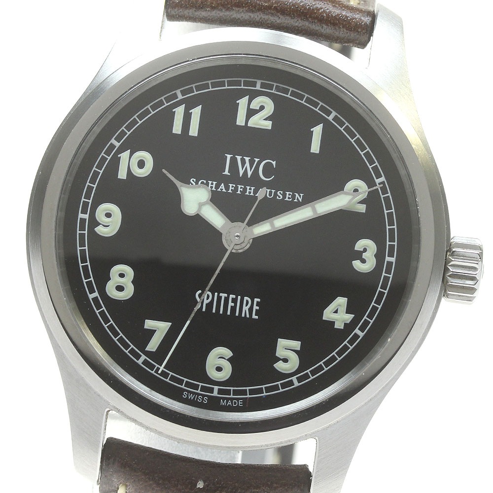 IWC IWC SCHAFFHAUSEN 3253-005 マーク15 スピットファイア バトル・オブ・ブリテン 自動巻き メンズ _845450【中古】