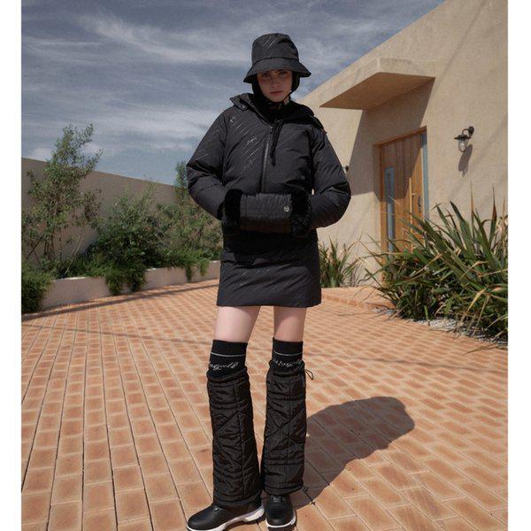 女性ロゴパターン ダックダウンスカート6K81891