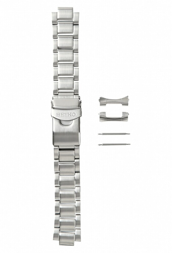 [セット商品] [新品] SEIKO 300Z1JM SEIKO5 純正 ミリタリー用 22mm [SNZG13K1 (7S36) メタルベルト] ベルトピン2本 の2点セット[簡易パッケージ品]