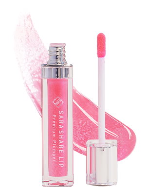 [サラシェアリップ] SARASHARE LIP プレミアムプランパー リップグロス (PINK) #ラメあり #ティントあり