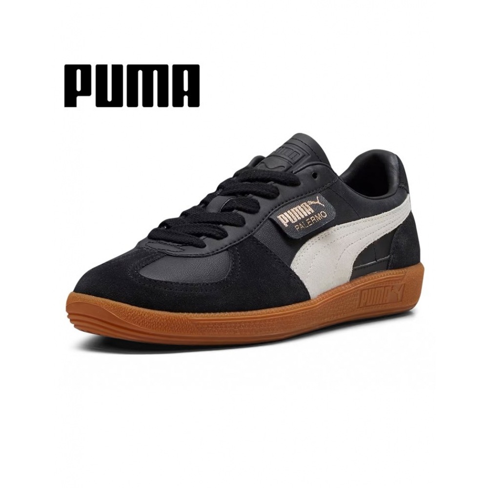 プーマ ブラックレザー スニーカー 396464_03