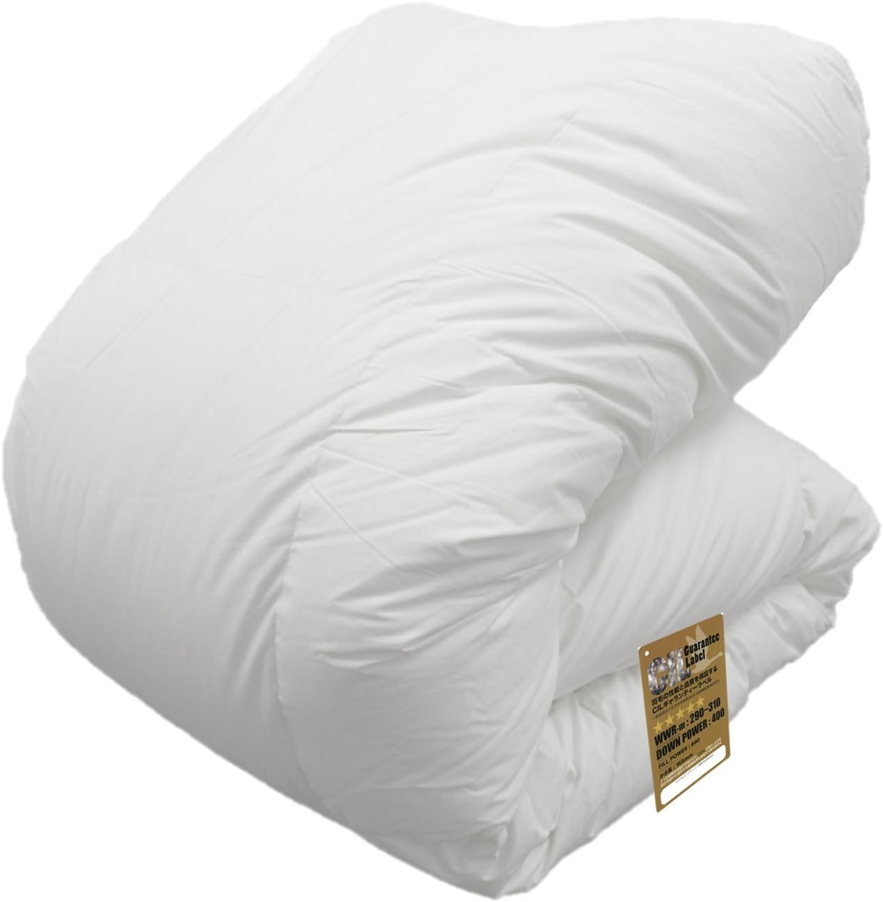 羽毛布団 ダブル マザーグース 日本製 ハンガリー産ホワイトマザーグースダウン93％ 二層立体羽毛掛け布団