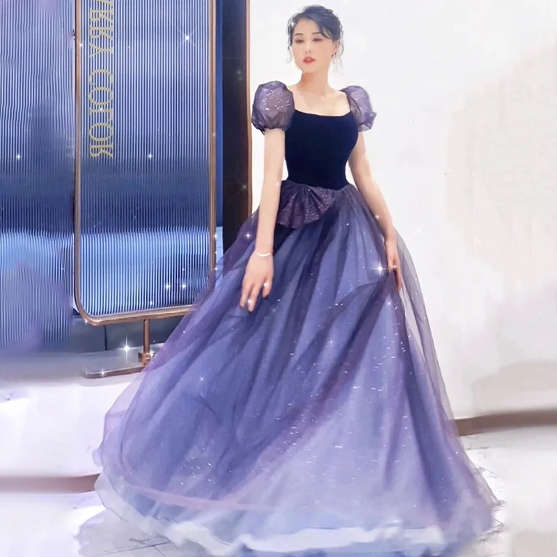 バンケットドレスホストホスティングスターリースカイパープリンセスドレスドレス2025ドレス