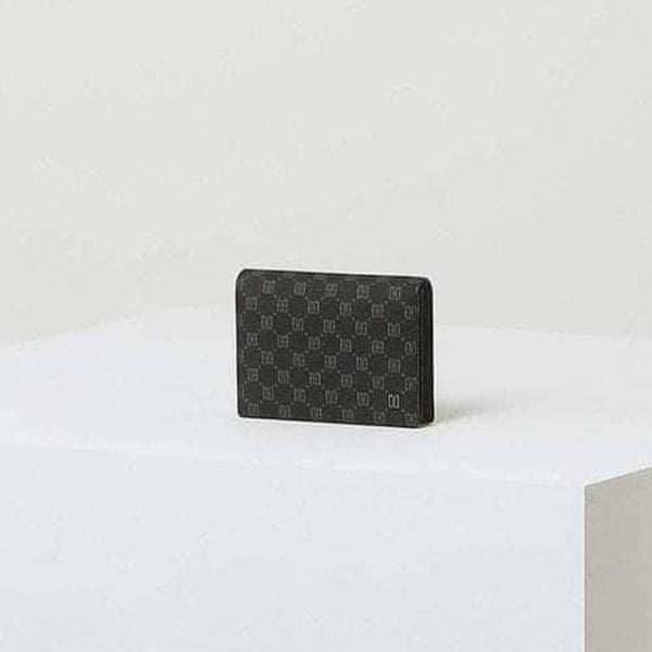 DBHO5F134BK [LOUIS PVC] ブラック ルイス DD パターン PVC 名刺入れ