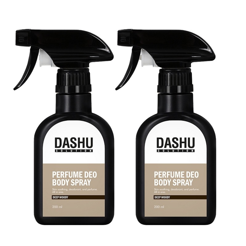 ダッシュソリューションパルファムデオボディスプレー200mlディープウッディ香2