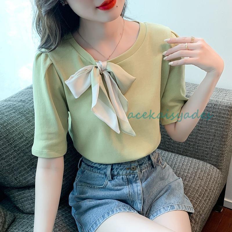 【2025新作SALE】Tシャツ トップス カットソー レディース 半袖 夏 夏服 おしゃれ かわいい ティーンズファッション 中学生 高校生 女子 私服 流行 JP