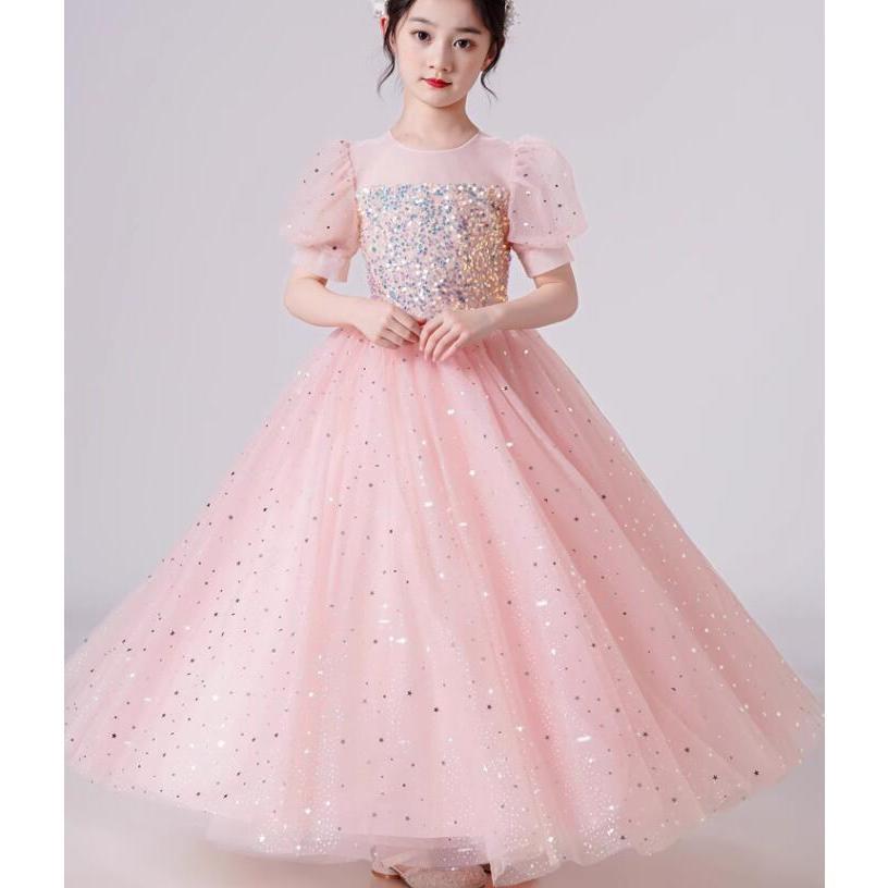 子供ドレス フォーマ ピアノ発表会 ドレス 子ども 結婚式 女の子 ロングワンピース 花嫁 ジュニア 入学式 撮影用 七五三 演奏会 フォーマルドレス 子供
