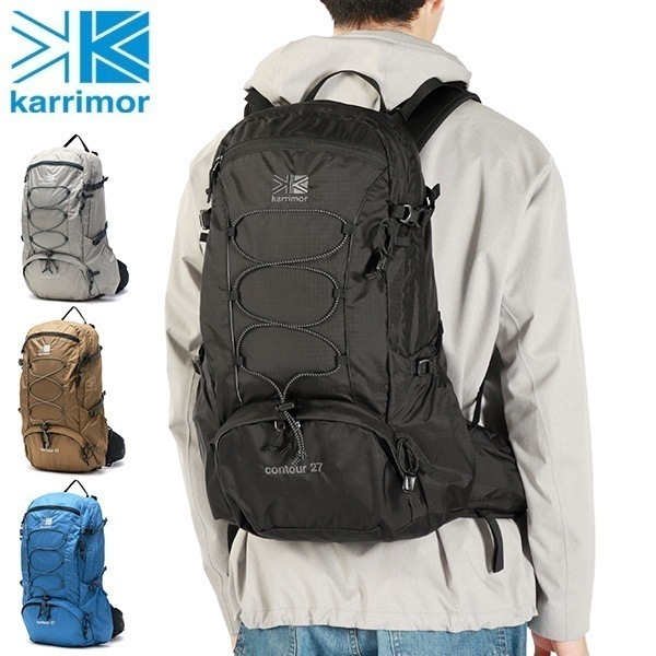 リュック メンズ レディース 大容量 ザック 27L B4 旅行 登山 トレッキング アウトドア 山 キャンプ 背負いやすい contour 27 501174