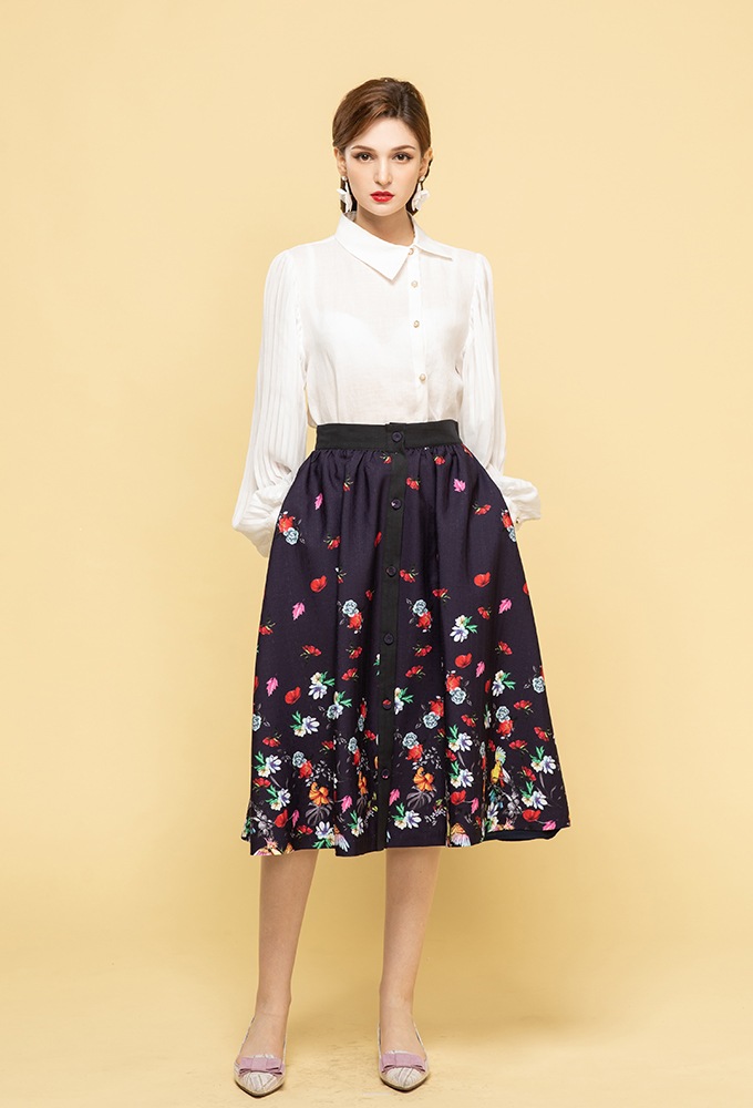 花模様Flower Pattern Skirt