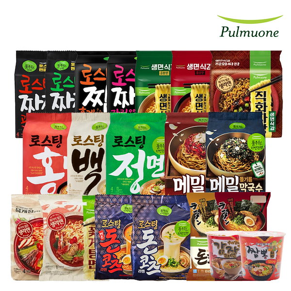 Qoo10]　プルムウォン　韓国麺　ラーメンカルグクスコレクション